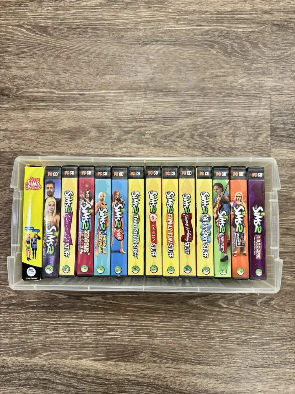 The Sims 2 PC Game Lot 14 Games Expansions Stuff Packs + Sims Online EA